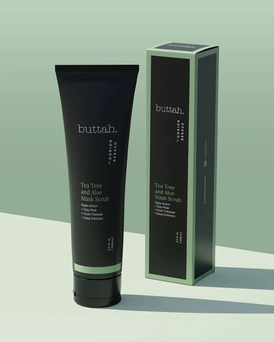 Buttah Tea Tree & Aloe Exfoliating Scrub